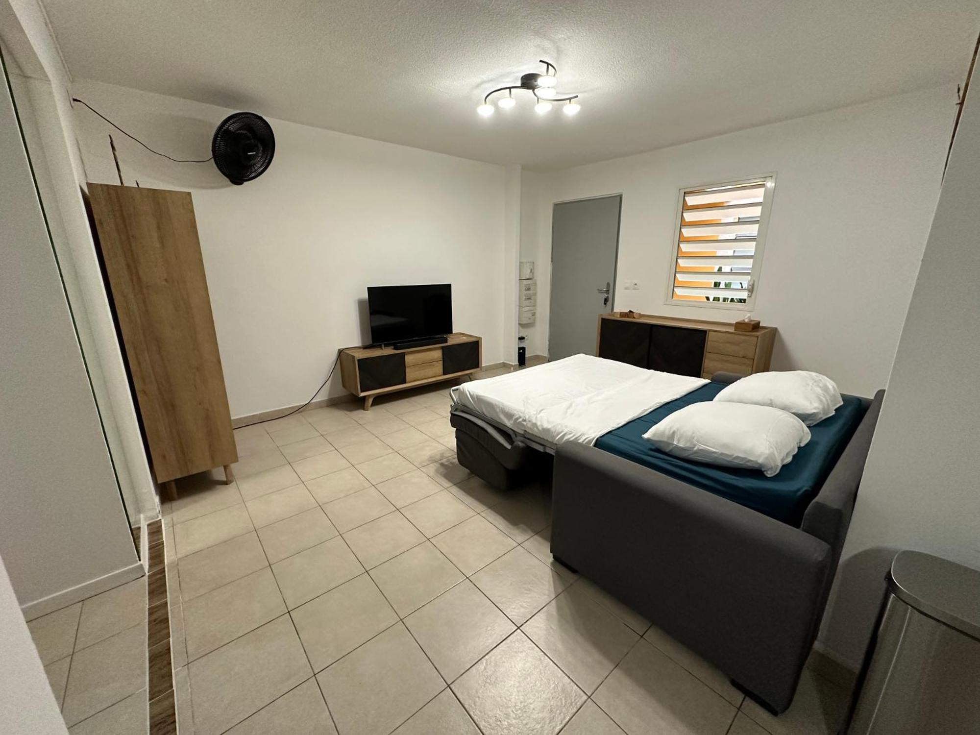 Location T2 Meuble Baie Mahault Convenance Apartment ภายนอก รูปภาพ